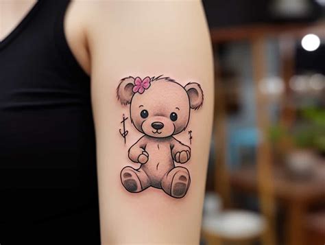 Teddy Bear Tattoos: A Timeless Symbol of Comfort and Love