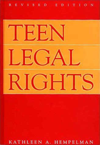 Teen Legal Rights Revised Edition Epub