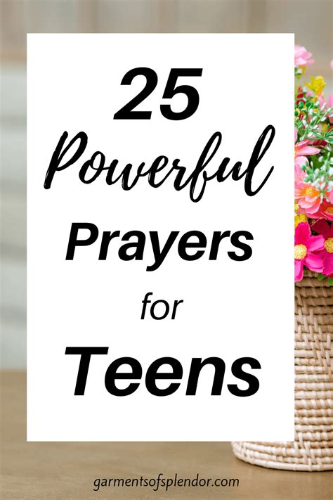 Teen Prayer Services 20 Themes for Reflections Reader