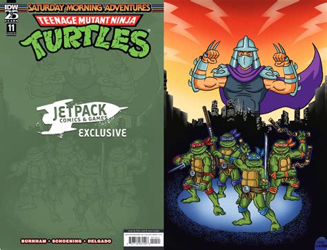 Teenage Mutant Ninja Turtles 24 Jetpack Comics Exclusive Variant Cover Teenage Mutant Ninja Turtles Kindle Editon