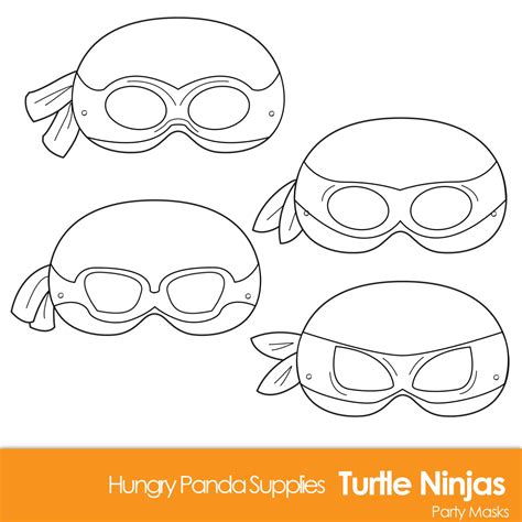 Teenage Mutant Ninja Turtles Printable Mask