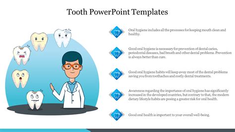 Teeth Powerpoint Template