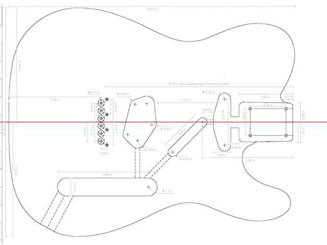Telecaster Routing Template