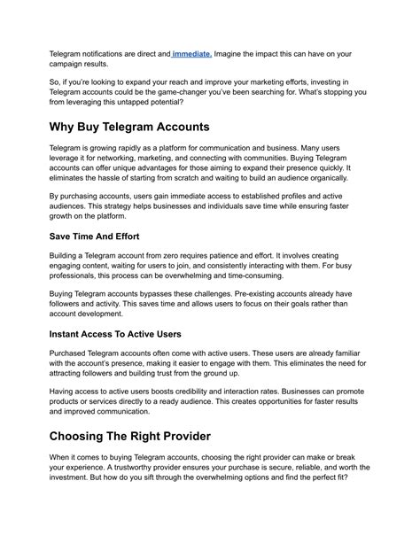 Telegram Account Buying: A Comprehensive Guide in 2023