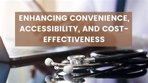 Telemedicine: Enhancing Accessibility and Convenience