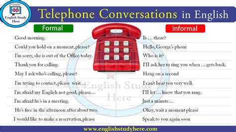 Telephone English PDF