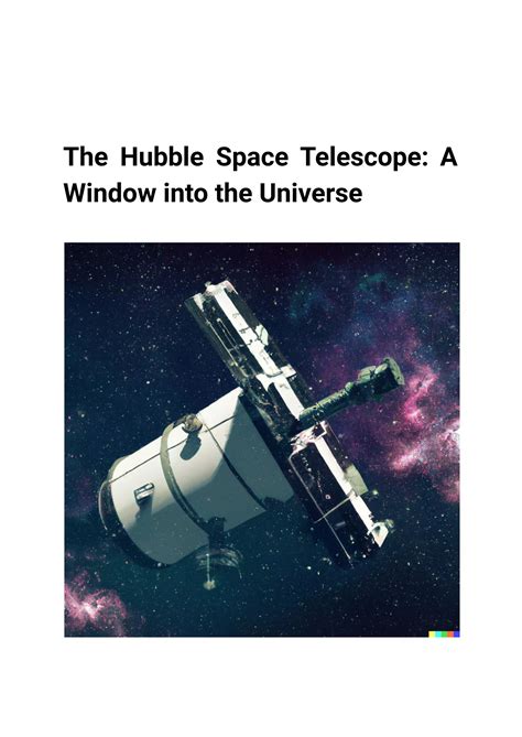 Telescopes: Windows to the Cosmos