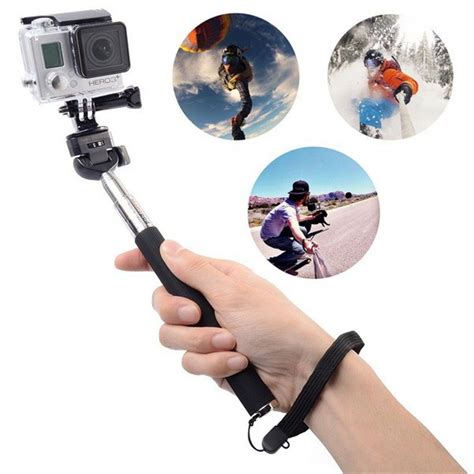 Telescopic Handheld Monopod Tripod Adapter Reader