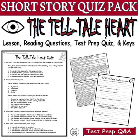 Tell Tale Heart Review Questions With Answers PDF