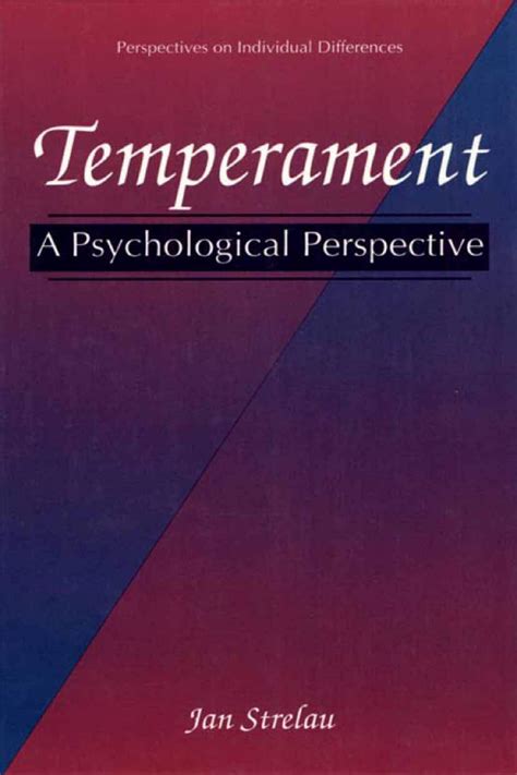 Temperament A Psychological Perspective 1st Edition Kindle Editon