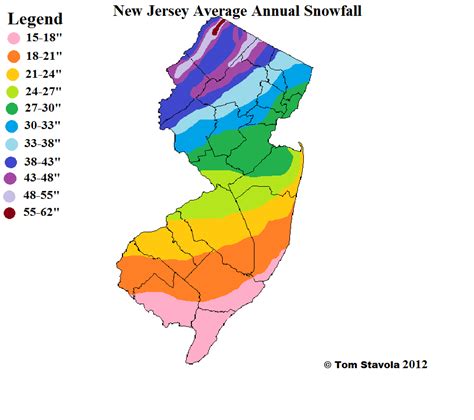 Temperatura New Jersey: Uncovering the Garden State's Temperature Variations