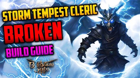 Tempest Cleric/Storm Sorcerer: A Storm of Divine Wrath in BG3