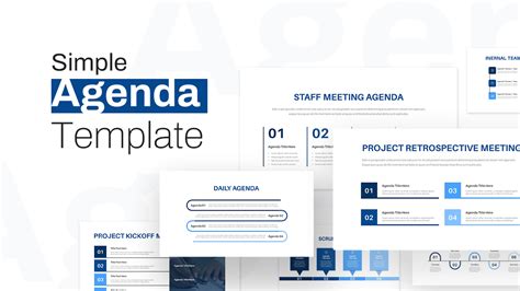 Template Agenda Powerpoint