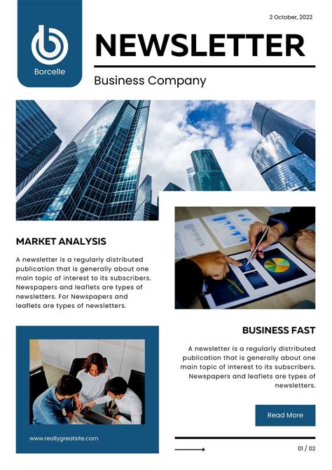 Template Company Newsletter