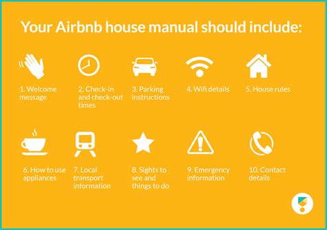 Template For Airbnb House Manual