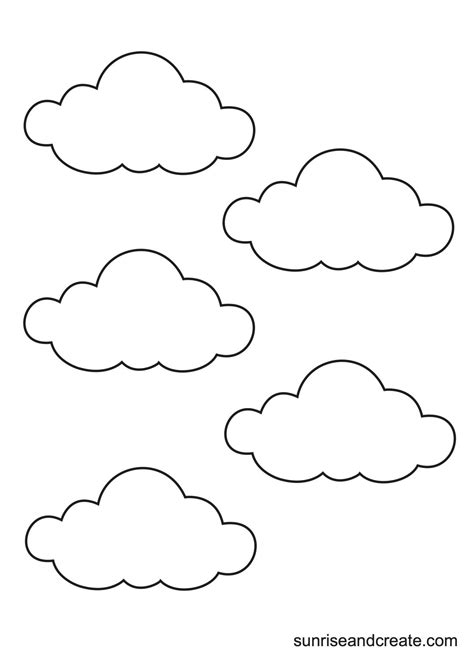Template For Clouds