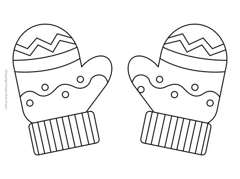 Template For Mittens