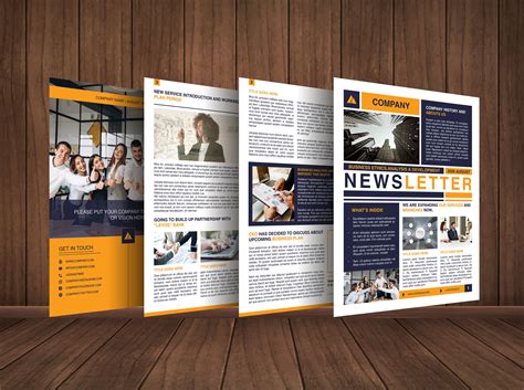 Template For Newsletter Publisher
