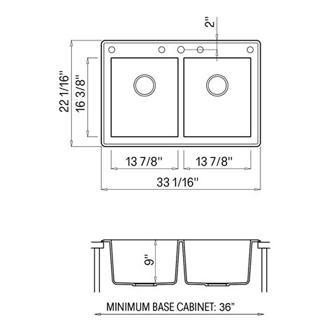 Template For Sink Cut Out