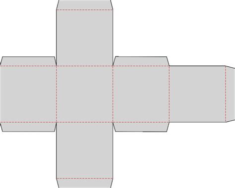 Template For Square Box