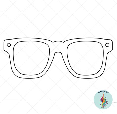 Template For Sunglasses