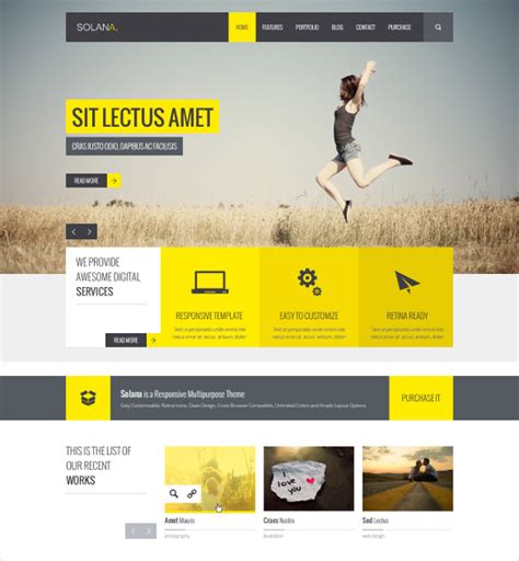 Template Google Site