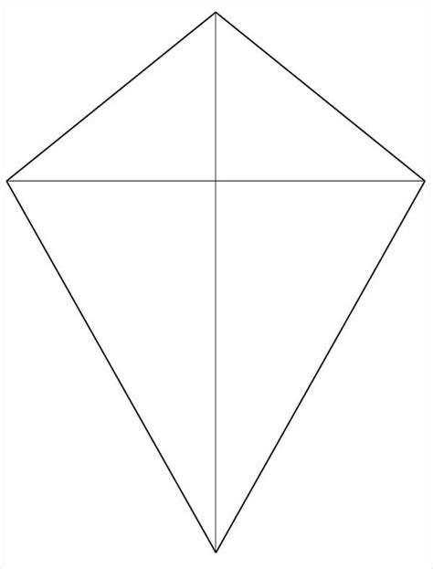 Template Of A Kite