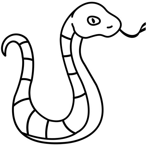 Template Of A Snake