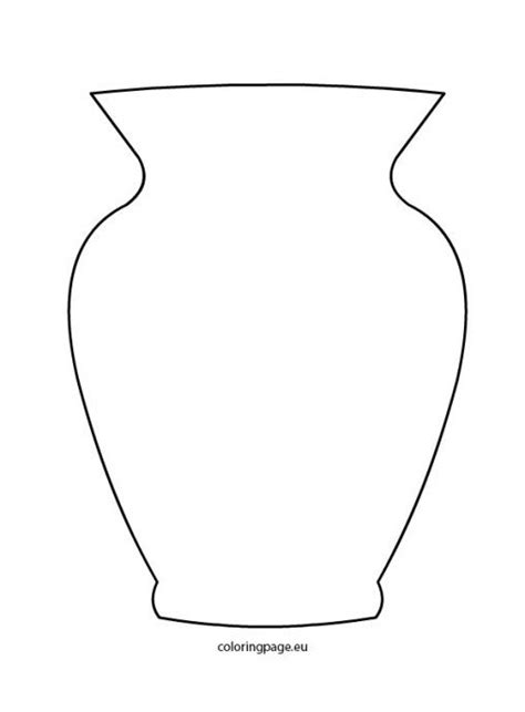 Template Of A Vase