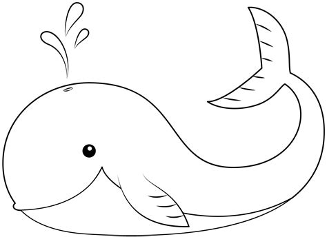 Template Of A Whale