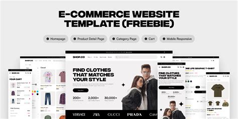 Template Site Web E Commerce