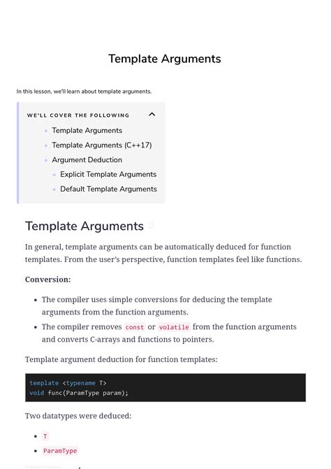Template Template Arguments
