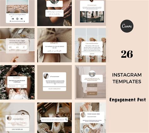 Templates For Instagram Posts