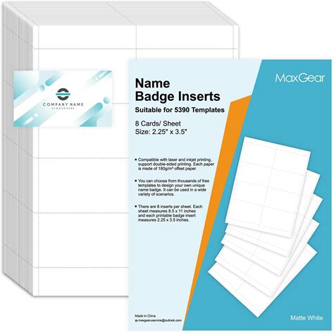 Templates For Name Badges
