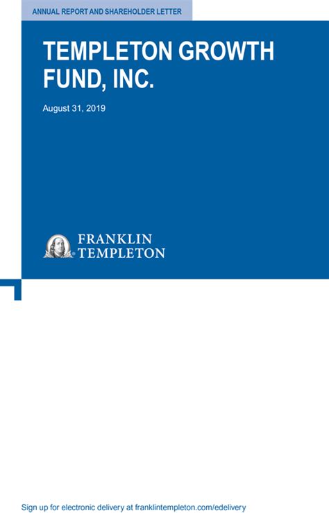 Templeton Growth Fund Class A: A Glimpse into Global Investment Opportunities