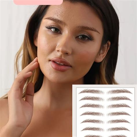 Temporary Eyebrow Wigs: