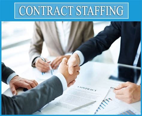 Temporary and contract staffing: