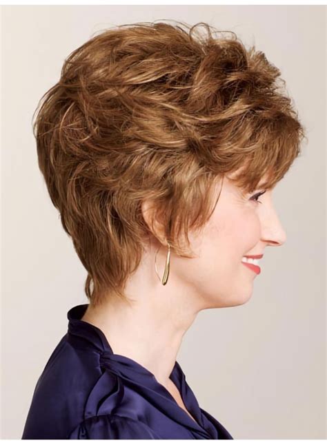 Tempting Auburn Curly Short Classic Wigs