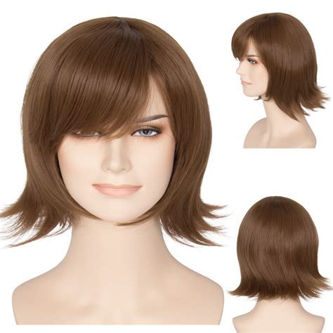 Tempting With Bangs: Monofilament Short Wigs VS 2025!