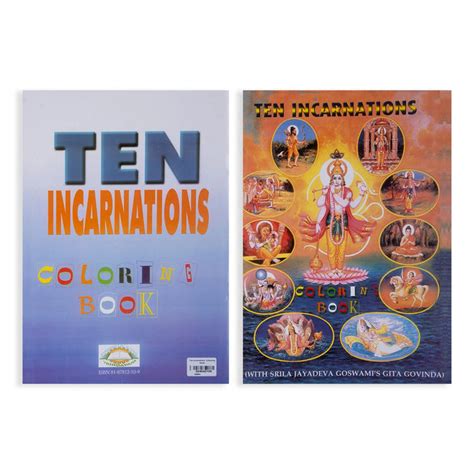 Ten Incarnations Colouring Book Epub