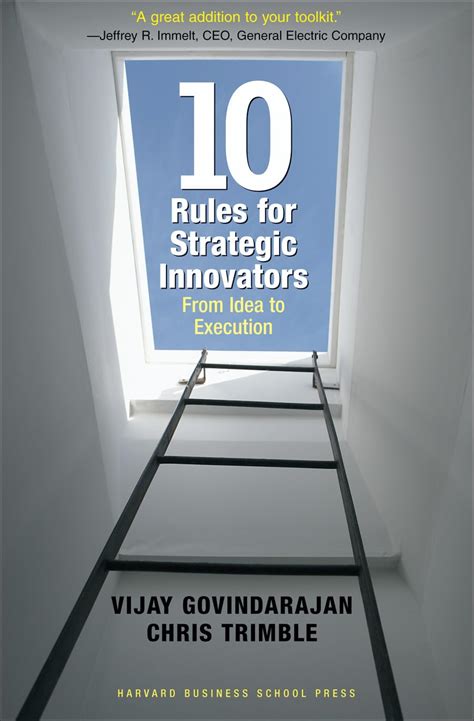 Ten Rules for Strategic Innovators From Idea to Execution Doc