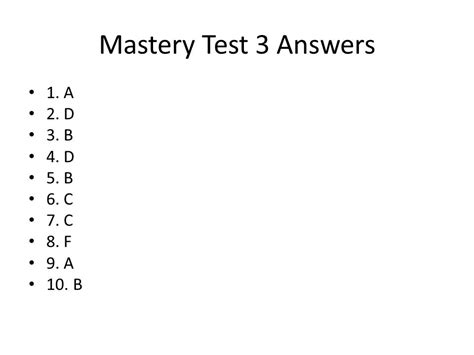 Ten Steps To Advanced Reading Mastery Test Answers Doc