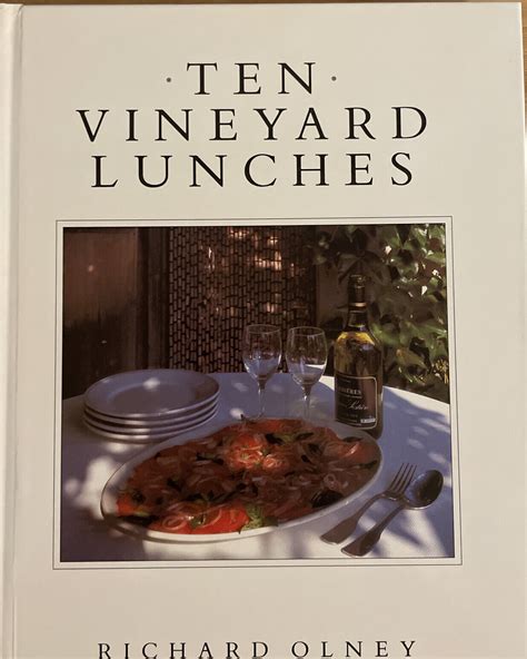 Ten Vineyard Lunches Ten Menus Series PDF