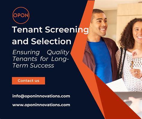 Tenant Screening and Selection