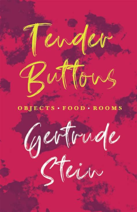 Tender Buttons Objects Epub