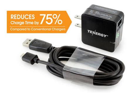 Tenergy Adaptive Charger Qualcomm Charge Doc