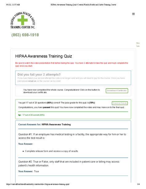 Tenet Hipaa Test Answers Kindle Editon