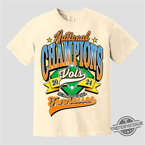 Tennessee Baseball National Championship Shirt: A Symbol of Triumph