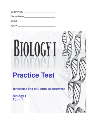 Tennessee End Of Course Assessment Biology 1 Answers Ebook Reader