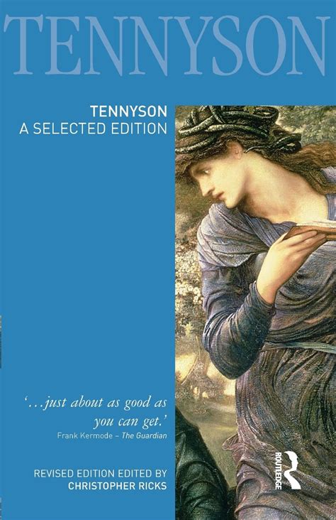 Tennyson A Selected Edition Longman Annotated English Poets PDF